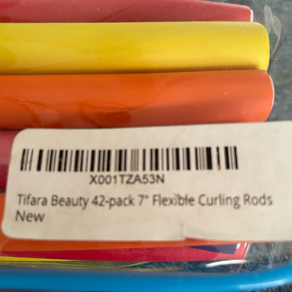 Transparent Storage Bag with Multicolor Contents - Picture 2 of 4